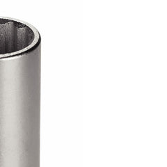 Soquete Estriado Longo 19mm 1/2'' Aço Cromo Vanádio Tramontina PRO