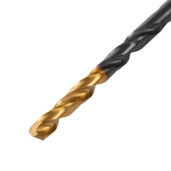 Broca Para Metal 3,8mm HSS Revestimento Nitreto Titânio Golden 2 Peças