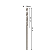 Broca Para Metal Bosch Pro Metal Hss-G 1,5mm 10Un