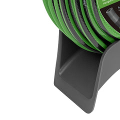 Mangueira Flex 10m PVC 4 Camadas 10 Bar 50°C Engate Rápido Rosqueado Hidropistola Suporte Tramontina