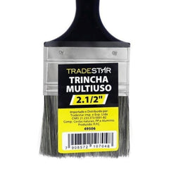 Pincel Gris 2.1/2'' Preto Tradestar