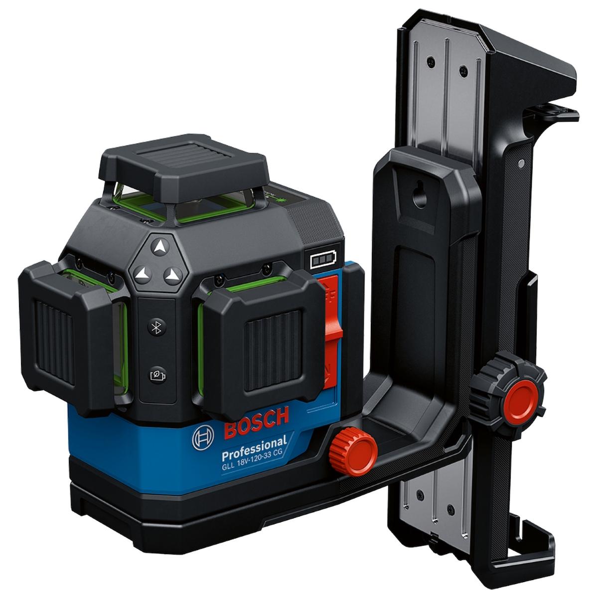 Nível A Laser Bosch Gll 18V-120-33 Cg 240M + Maleta