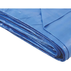 Lona Polietileno 6x4m Azul 200 Micras Reforçada Vonder Plus