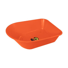 Caçamba Funda Tramontina 55L Plástico Laranja Resistente Para Carrinho De Mão