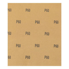 Folha de Lixa para Metal MTX Grão 60 230x280mm 10 Peças Desbaste e Nivelamento