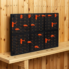 Painel Porta Ferramentas 60 x 49 cm 24 Ganchos Tradestar