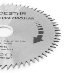 Serra Circular 110 x 20 mm 72D Madeira Tradestar