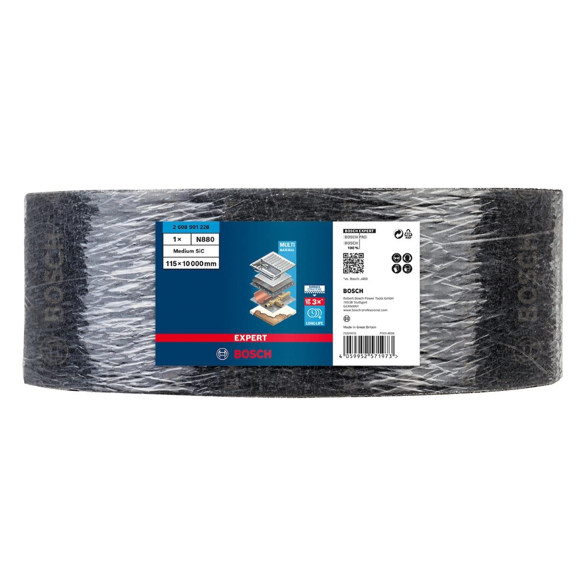 Disco Abrasivo Bosch Expert N880 115 mm X 10 M Médio S