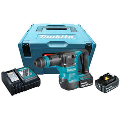 Martelete Rompedor SDS PLUS Sem Fio 18V Portátil Com 2 Baterias Carregador Maleta DHK180RTJ Makita