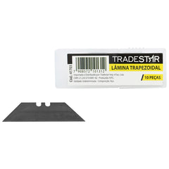 Lâmina para Estilete Trapezoidal com 10 Peças Tradestar