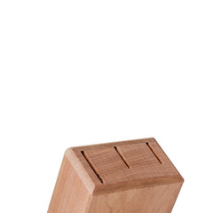 Jogo De Facas Tramontina Polywood 6 Peças Aço Inox Cabo Castanho Com Suporte
