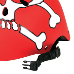 Capacete Skate ABS Vermelho Bel Proteção EPS Ventilação Ajustável