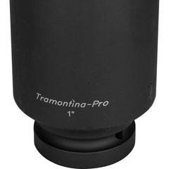 Soquete de Impacto Sextavado Longo 60mm 1'' Aço Cromo Molibdênio Tramontina PRO Hyper Drive