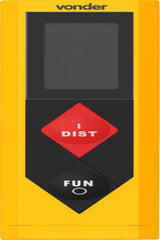 Medidor de Distância à Laser 30,0 M Compacto Vonder