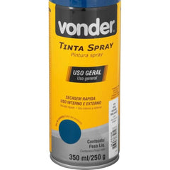 Tinta Spray Acrílica Azul Escuro 350ML/250G Vonder