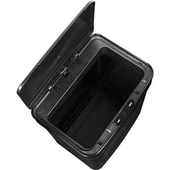 Lixeira Retangular 50L Preta Com Sensor Infravermelho Aço Inox Vonder 6356050000