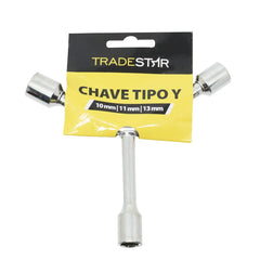 Chave Y 10 x 11 x 13 mm Aço Carbono Tradestar