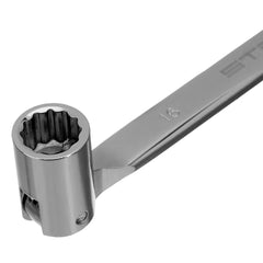 Chave Aperto Soquete Articulada 16-17mm Cromo Vanádio Stels
