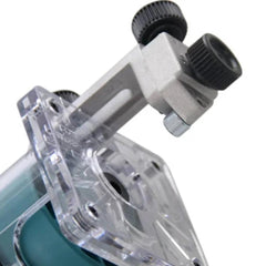 Tupia 6Mm 1/4'' 530W 35000RPM Com Guia Reta e Padrão Chave Base Acrílica M3700B 220V Makita