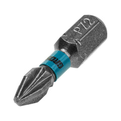 Bits PZ2 Torção Impacto 25mm 10 Unidades Aço Japonês S2 58-60HRC Gross