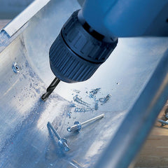 Broca Para Metal Bosch Hss-Co Aço Rápido 1mm 10 Peças