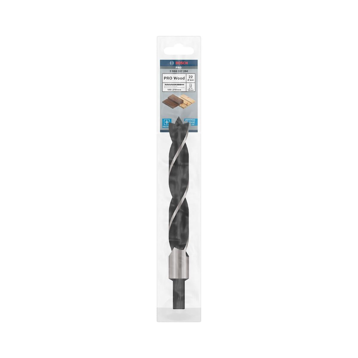 Broca Para Madeira Bosch Pro Wood 22mm (Encaixe Cilíndrico)
