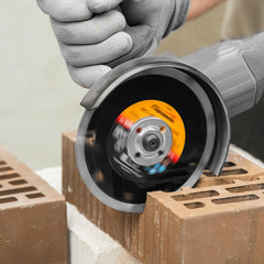 Disco de Corte Segmentado Diamantado 125 x 22,2mm com Anel Redutor 20mm Sparta 7310755 para Corte Seco