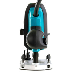Tupia 8Mm Com Freio Instantaneo Industrial 900W Com Chaves Guia Reta Pinças RP0900 220V Makita