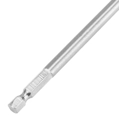 Broca Chata Madeira Longa 12mm Haste Hexagonal 7mm Aço 45 300mm MTX 7040129