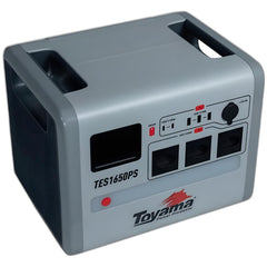 Estação de Energia Portátil Power Bank Toyama TES1650PS 220V Gerador Solar Silencioso para Camping Trailers e Emergência