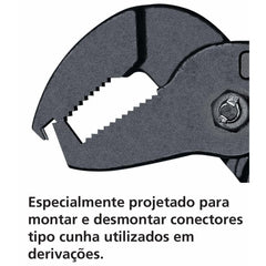 Alicate Bomba-d''água 12'' Isolado 1.000V Tramontina PRO Aço Cromo Vanádio Com 6 Regulagens