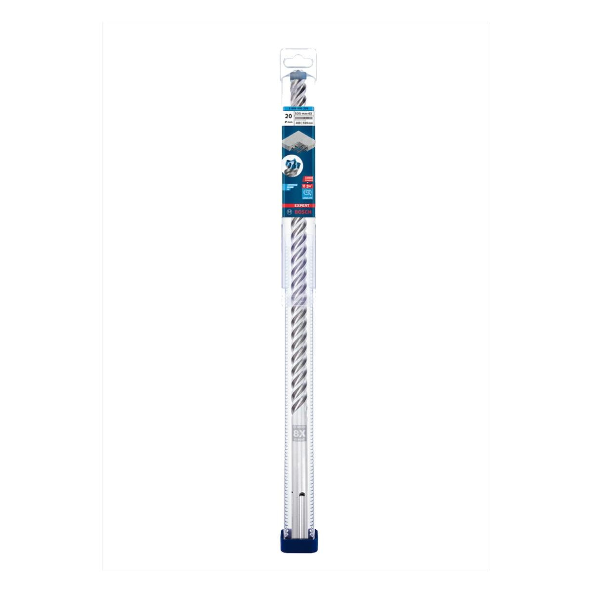 Broca Para Concreto Bosch Expert Sds Max-8X Ø20X400X520mm