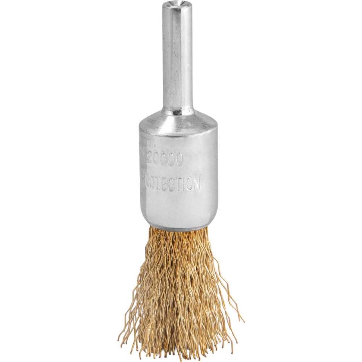 Escova Pincel 16Mm Haste 6Mm 20000Rpm Aço Carbono Latonada Vonder