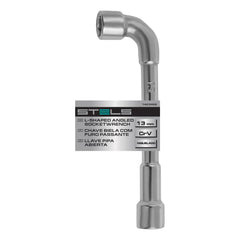 Chave Biela Com Furo Passante Cromo Vanádio 13mm 16mm Stels 1423455 Resistente
