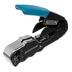 Alicate Crimpador RJ11/12 RJ45 Emborrachado Aço SK5 Decapador Cortador Gross