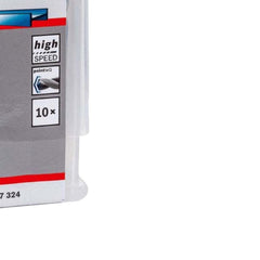 Broca Metal Bosch Aço Rápido Hss-Pointteq 3/16'' 10 Peças