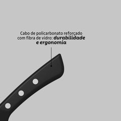 Faca Para Legumes E Frutas Tramontina Solutta Lâmina Aço Inox 4 Polegadas Cabo Policarbonato