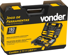Jogo Ferramentas Com 163Pcs Emb.Fech Vonder
