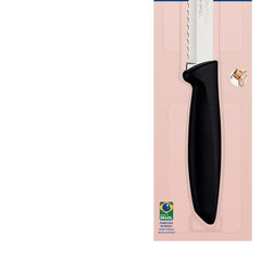 Faca Para Pão Tramontina Plenus 8 Polegadas Lâmina Aço Inox Cabo Polipropileno Preto Serrilhada