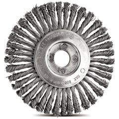 Escova Circular Arame Entrançado 4 1/2'' x 1/4'' 32 Tranças 0,5 mm 22,23 mm Tramontina PRO