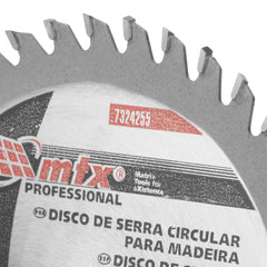 Disco Serra Circular 110mm 4,3/8'' 40 Dentes Furo 22,23mm Com Bucha 20mm Para MDF e Madeira