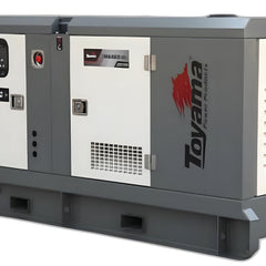 Gerador de Energia Diesel Toyama TDMG40SE3-ATSI 40kVA 380V Trifásico Silencioso Cabinado Refrigerado Água ATS Automático