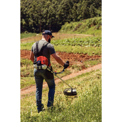 Roçadeira a Gasolina 42,7cc 1,7 HP Tramontina RC43 com Lâmina e Fio de Nylon