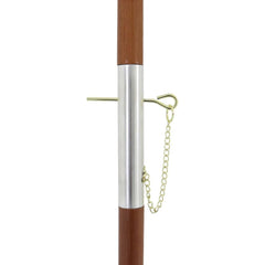 Ombrellone Madeira Cobertura PVC 3,00m marrom Bel Lazer