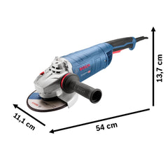 Esmerilhadeira Angular Bosch Gws 25-180 Vulcano 2500W 220V