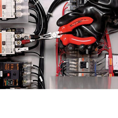 Alicate Meia Cana Isolado 6 Polegadas 1000V Tramontina PRO IEC 60900 NR 10 Aço Cromo Vanádio