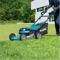 Carrinho Cortador de Grama 530Mm Sem Fio 40V Com 2 Baterias Carregador LM002GT201 127V Makita