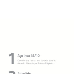 Caldeirão Tramontina Professional Aço Inox Fundo Triplo Sem Tampa 50 Cm 58 L