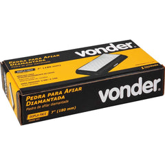 Pedra para afiar diamantada base de 7" dupla face G600/1200 Vonder