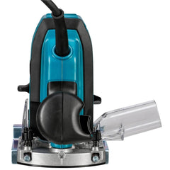 Tupia 8Mm Com Freio Instantaneo Industrial 900W Com Chaves Guia Reta Pinças RP0900 220V Makita